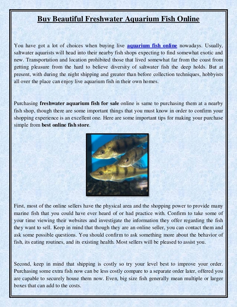 freshwater aquarium for sale