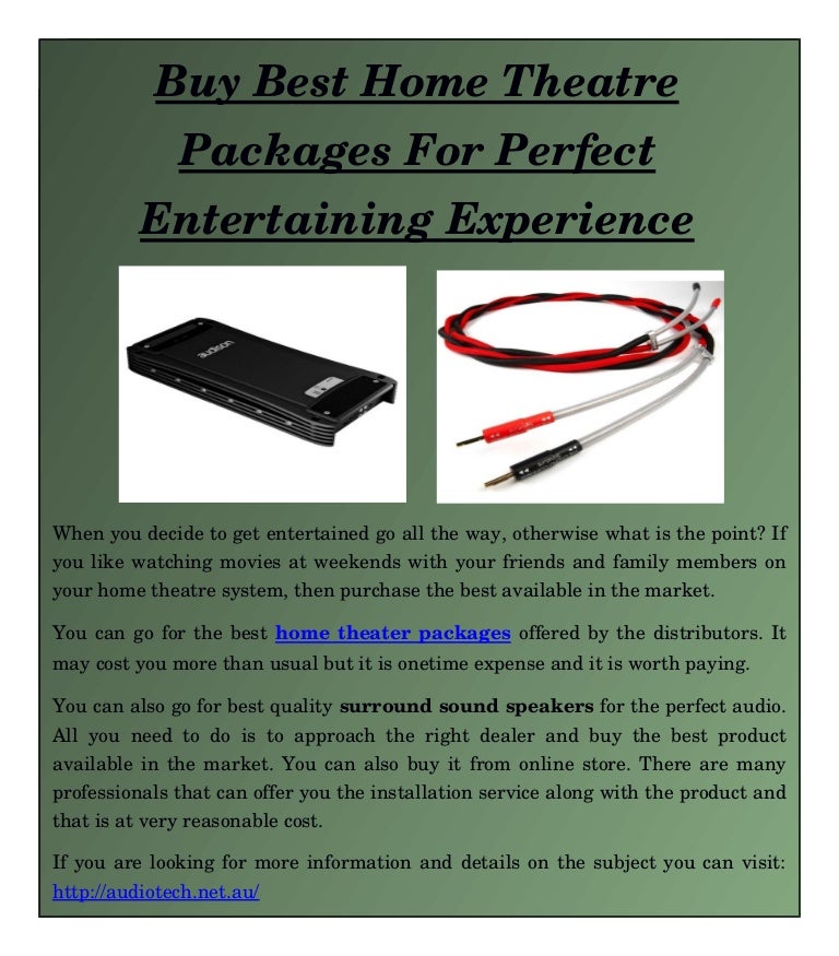 home theatre packages