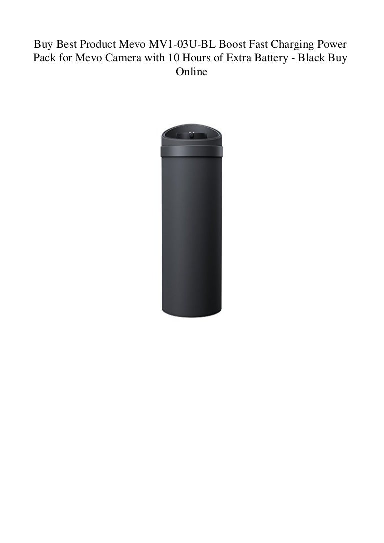 Buy Best Product Mevo MV1-03U-BL Boost Fast Charging Power Pack for M…