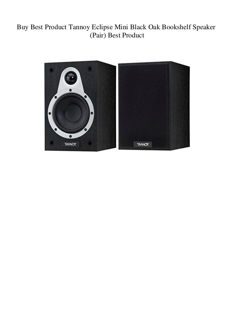 tannoy eclipse mini speakers