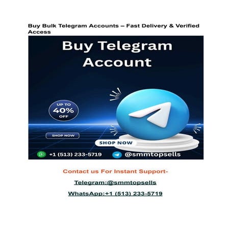 Understanding Telegram Accounts: Buying, Ethics, and Community ...