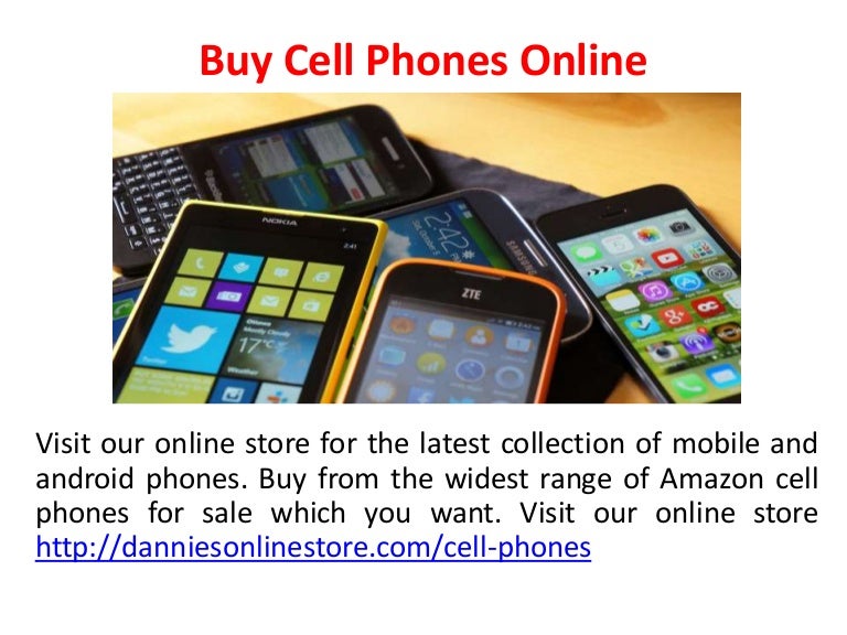 i want to buy a cell phone