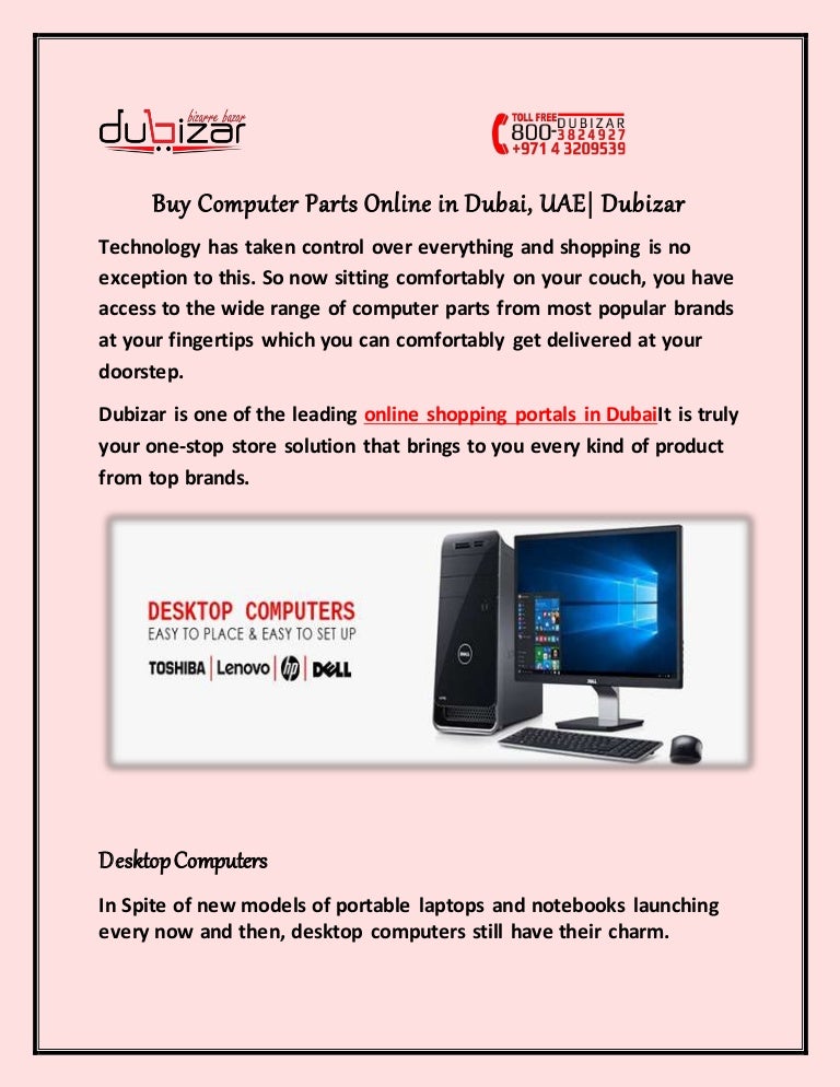 Buy Computer Parts Online in Dubai