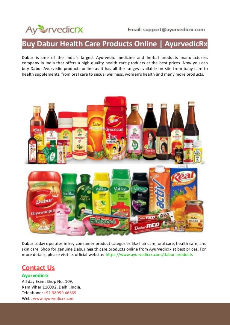 dabur baby care products