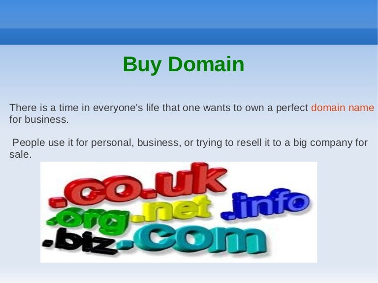 Buy domain