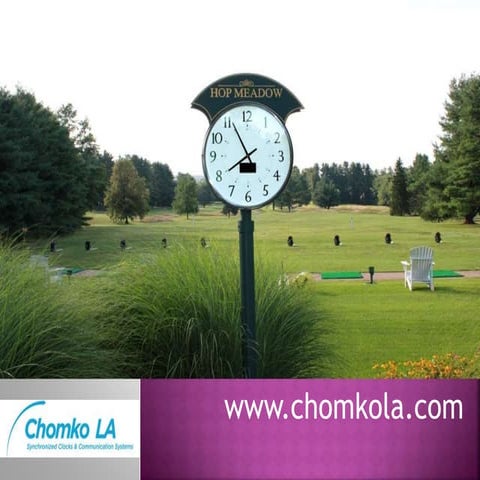 Chomkolaclocks presentations