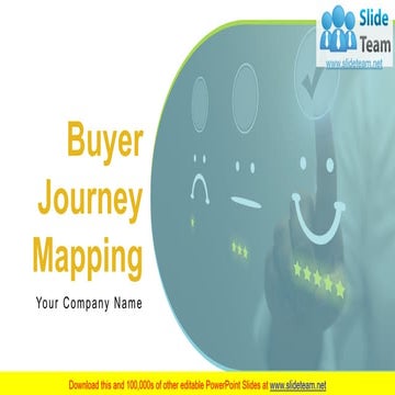 Buyer Journey Mapping PowerPoint Presentation Slides