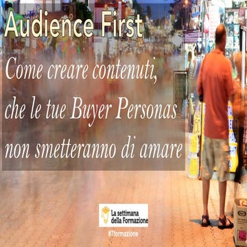 Strategia di Content Marketing basata in Buyer Personas