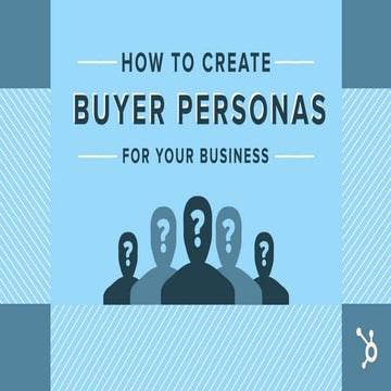 #ACOOLBUSINESS HOW TO DEVELOP BUYER PERSONAS