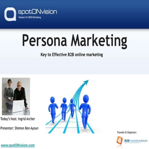 Buyer Persona - Key to B2B online marketing success