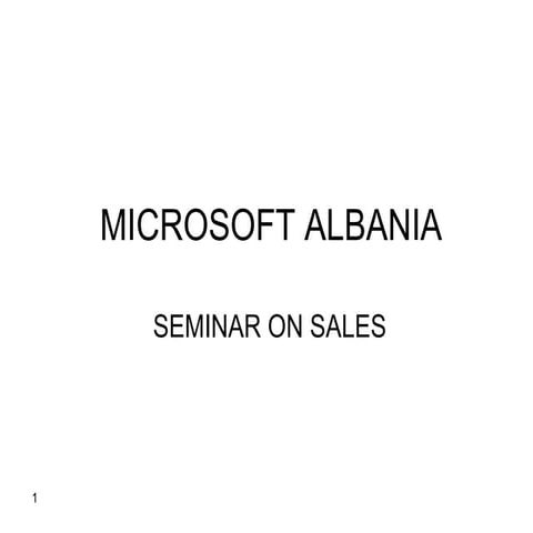 Buyers Behaviour Albania   Microsoft