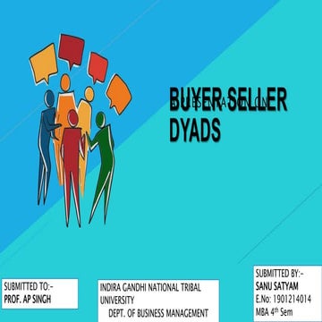 Buyer seller dyads