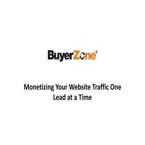BuyerZone Presentation