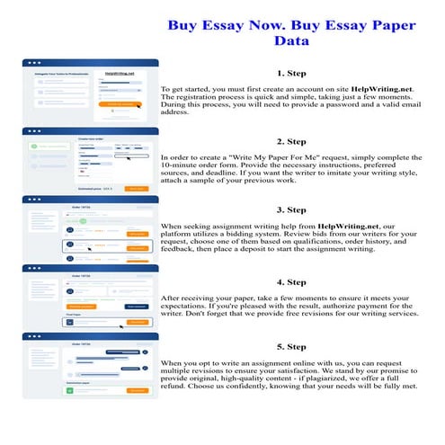 Buy Essay Now. Buy Essay Paper Data
