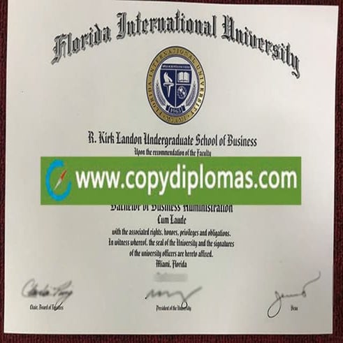 buy fake diploma, Florida International University degree