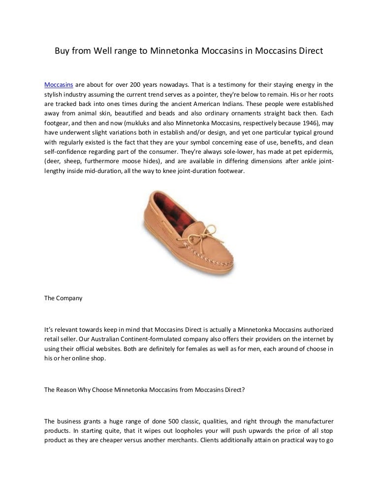 minnetonka moccasins wikipedia