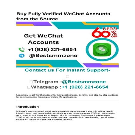 How to Securely Buy Verified WeChat Accounts in 2026.pdf.docx