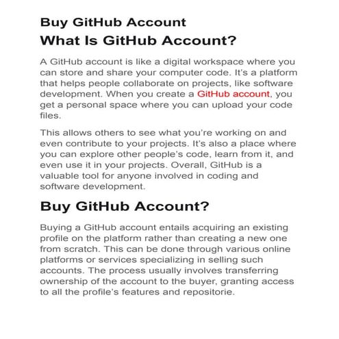 Buy Old GitHub Account, We offer a 100% approved account