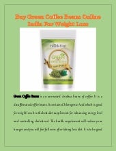 Buy Green Coffee Beans Supplement O...