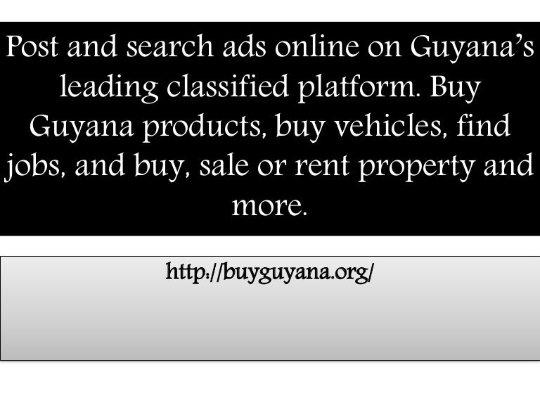 Buy guyana products