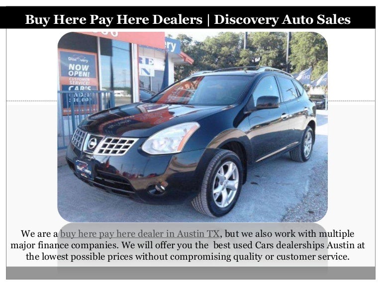 how do buy here pay here car lots work