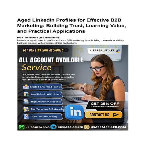 Buying Aged LinkedIn Profiles for Effective B2B Marketing.pdf