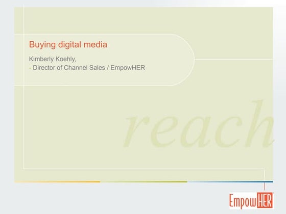 Buying digital media