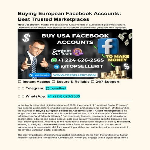 Buying European Facebook Accounts_ Best Trusted Marketplaces (1).docx