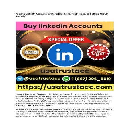 “Buying LinkedIn Accounts for Marketing_ Risks, Restrictions, and Ethical Gro...