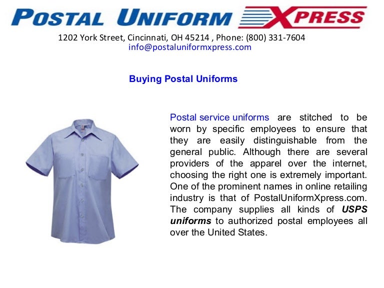 Buying Postal Uniforms Postal Uniform Xpress
