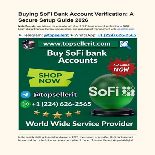Buying SoFi Bank Account Verification_ A Secure Setup Guide 2026.pdf