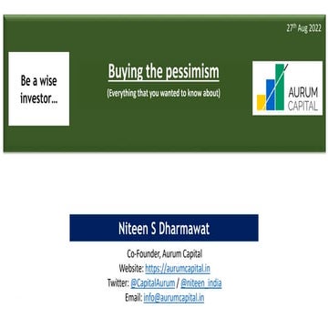 Buying the pessimism: 27 Aug 2022 CFA Institute