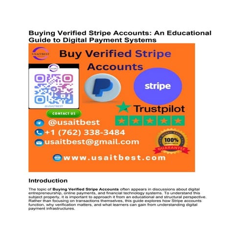 Buying Verified Stripe Accounts_ An Educational Guide to Digital ...