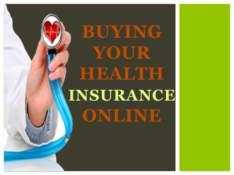 Buying your health insurance online