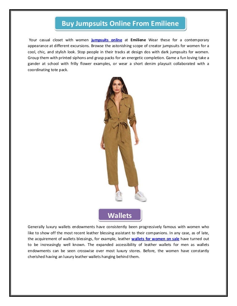buy jumpsuits online