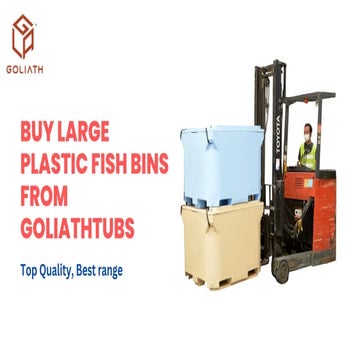 Plastic insulated fish container- Goliathtubs. | PDF