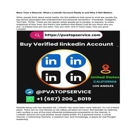 Buy LinkedIn Accounts_ Risks, Rewards, and Smart ....pdf
