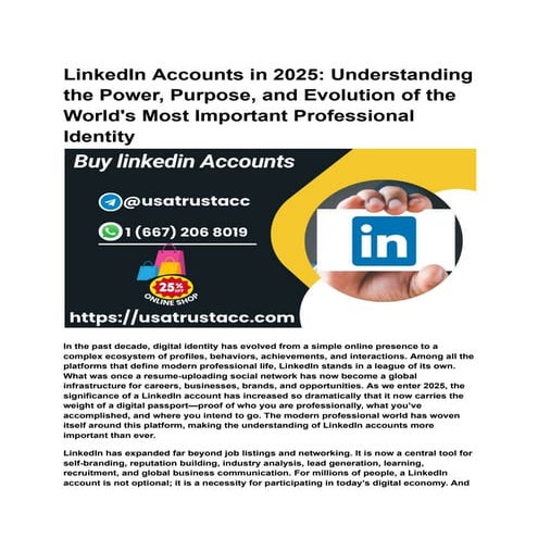 Buy LinkedIn Accounts_ Step-by-Step Guide for 2025.pdf