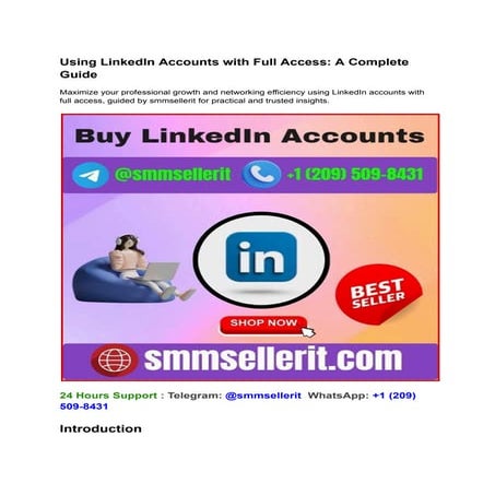 Buy LinkedIn Accounts with Full Access A Complete Guide.pdf