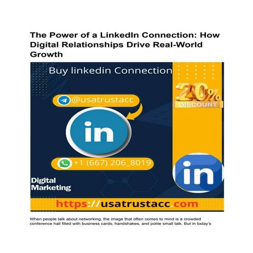 Buy LinkedIn Connections - Get 500+ Real Profiles Instantly.pdf