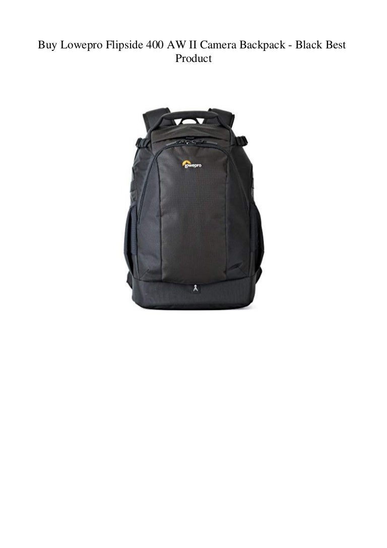 lowepro flipside 400 aw ii black