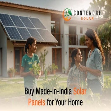 Buy Made-in-India Solar Panels for Your Home | Solar Home Systems
