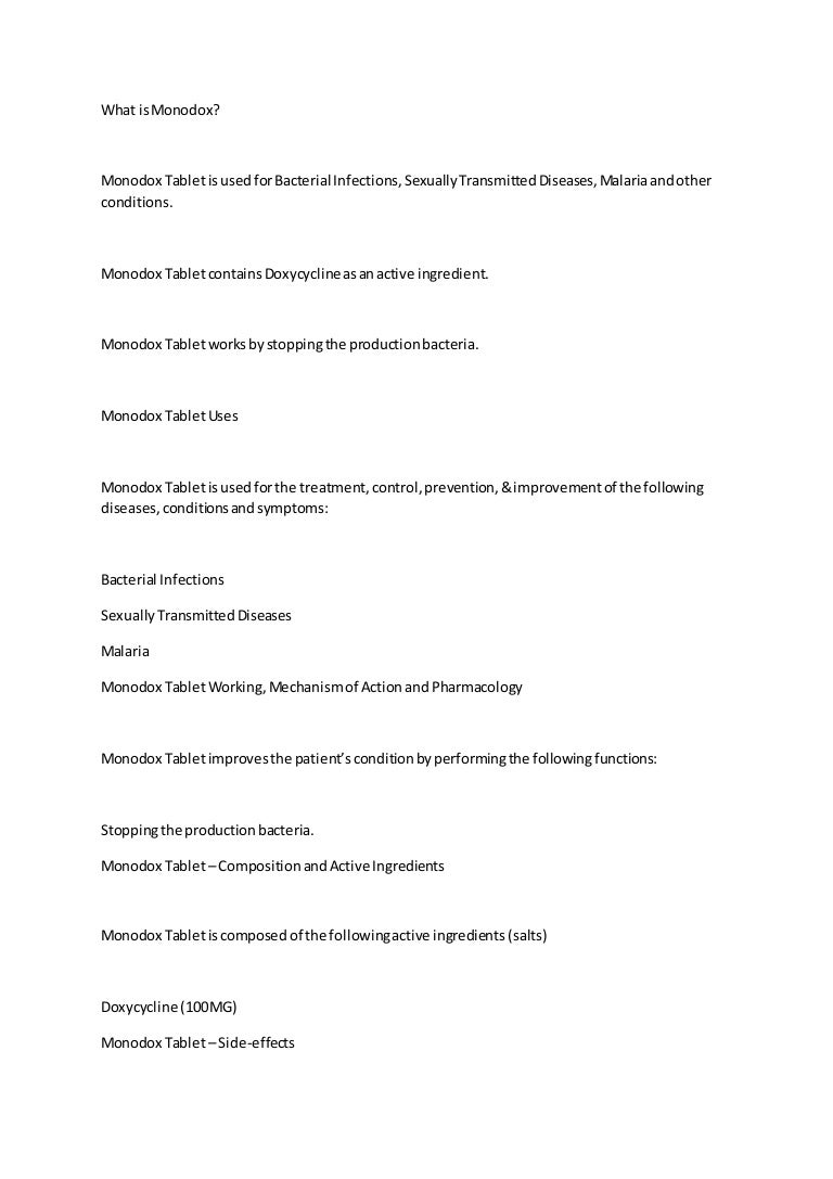 order monodox online