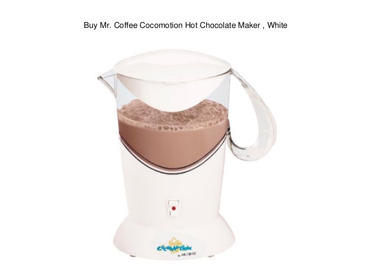 Buy Mr. Coffee Hot Chocolate Maker , White