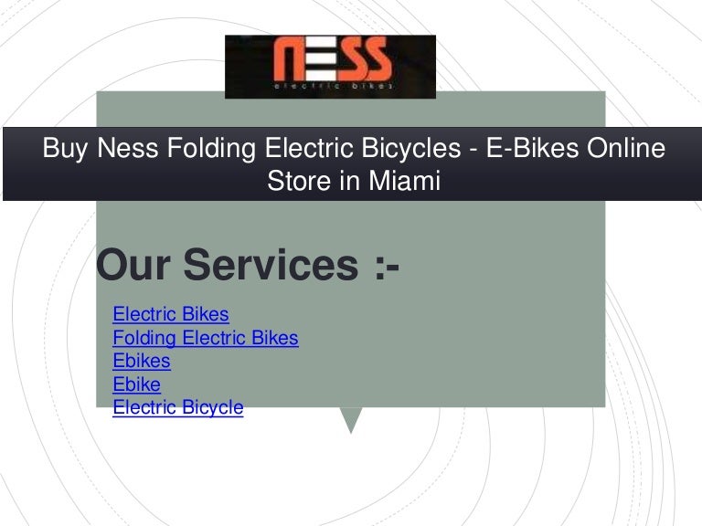 e bike online store