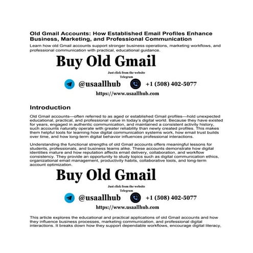 Buy Old Gmail Accounts for Business & Marketing.docx