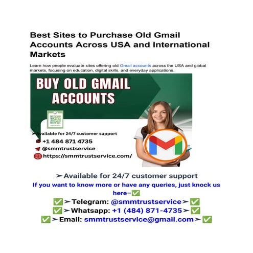 Buy Old Gmail Accounts_ The Best 7 Trusted Platforms Reviewed.pdf