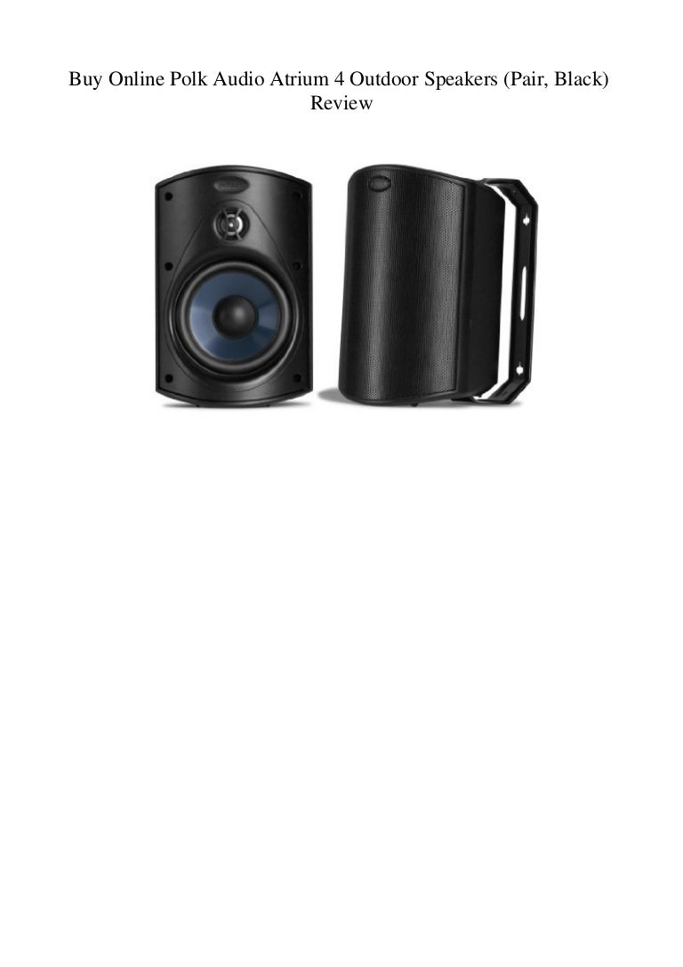 buy outdoor speakers