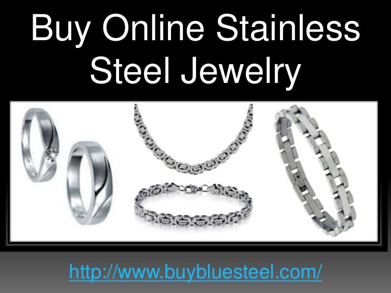 Buy online stainless steel jewelry