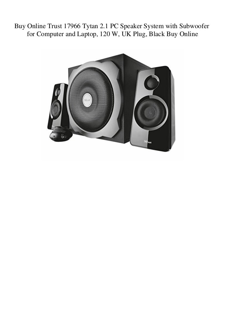 trust tytan 2.1 subwoofer